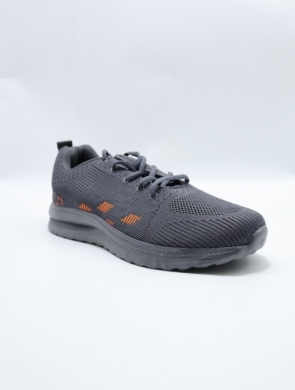 Buty sportowe męskie (41-46) 3534-3 DGREY/ORANGE
