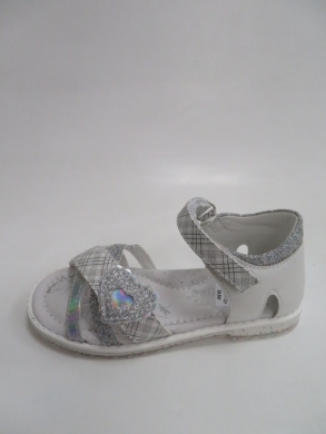 Sandały dziewczęce (26-31) Z727 WHITE