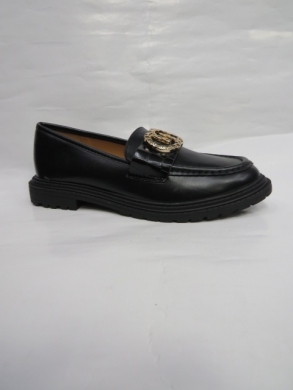 Mokasyny damskie na płaskim (36-41) 847 BLACK