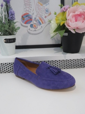 Mokasyny damskie na płaskim (36-41) B835 PURPLE