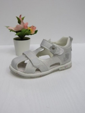 Sandały dziewczęce (21-26) AB244 WHITE