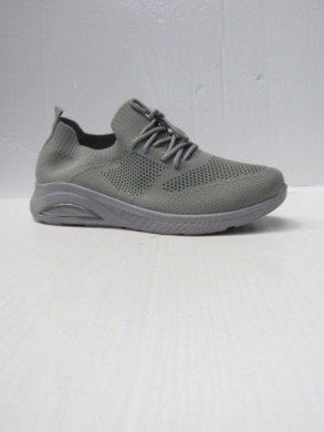Buty sportowe damskie na płaskim (37-42) N1557 GREY
