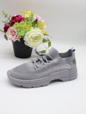 Buty sportowe damskie na płaskim (37-42) F929B