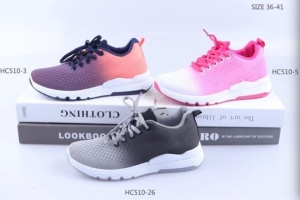 Buty sportowe damskie na płaskim (36-41) HC510