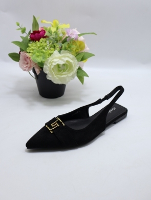 Sandały damskie na płaskim (36-41) P1460 BLACK