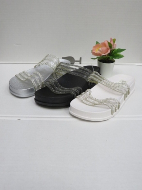 Klapki damskie na płaskim (36-41) RS-01W MIX