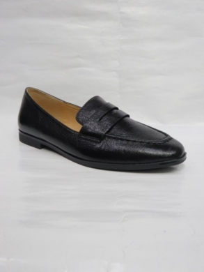 Mokasyny damskie na płaskim (36-41) 888-606 BLACK