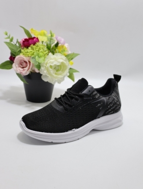 Buty sportowe damskie na płaskim (36-41) XG-04 BLACK