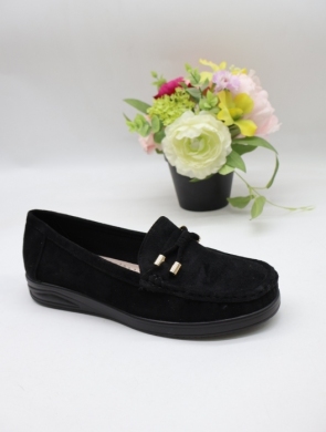 Mokasyny damskie na płaskim (36-41) 8212 BLACK