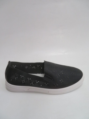 Tenisówki Damskie na koturnie (36-41) 92057 BLACK