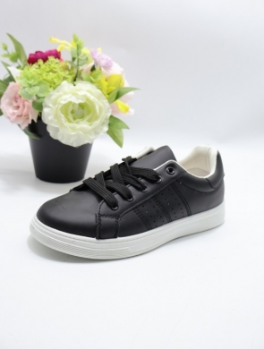Buty sportowe damskie na płaskim (36-41) TQ2410 BL/WHITE