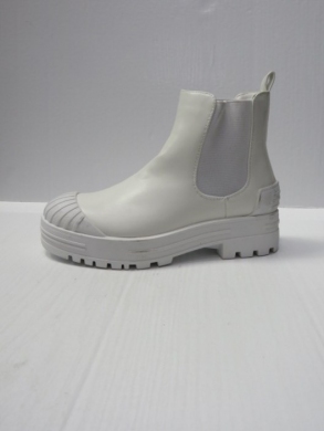 Botki damskie na płaskim (36-41) D61 WHITE