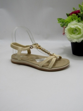 Sandały damskie na płaskim (36-41) FY7001 BEIGE