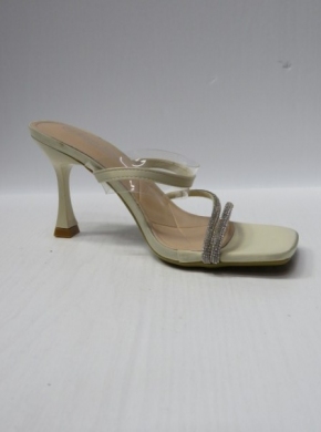 Klapki damskie na szpilce (36-41) 888-569 BEIGE