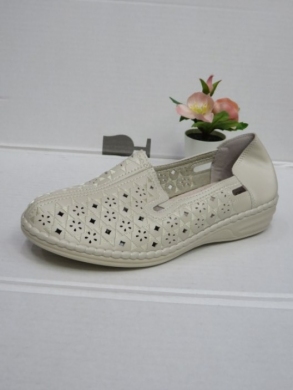 Półbuty damskie na koturnie (36-41) 0639 BEIGE