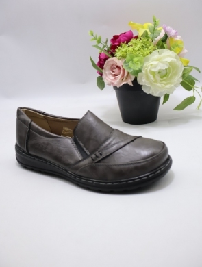 Półbuty damskie na płaskim (36-42) 22T43-3 GREY