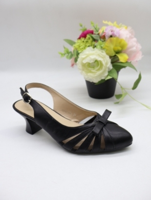 Sandały damskie na obcasie (36-41) J-268 BLACK