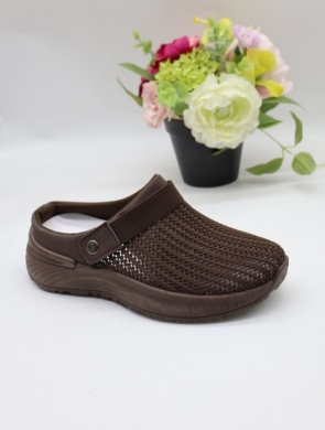 Kroksy damskie (36-41) AA85 BROWN