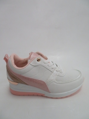 Sportowe Damskie na koturnie (36-41) J54 WHITE
