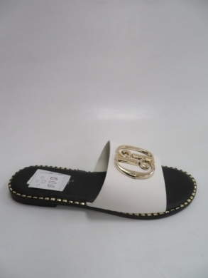 Klapki damskie na płaskim (36-41) WL-223 NOIR