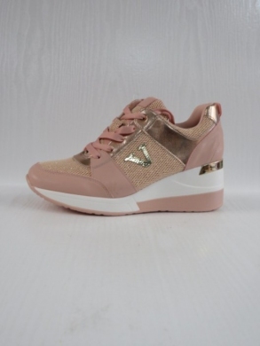 Buty sportowe damskie na koturnie (36-41) SH165 PINK