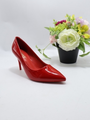 Czółenki damskie na szpilce (36-41) EL-1611 RED