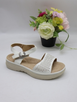 Sandały damskie na płaskim (36-42) 21293-8 WHITE