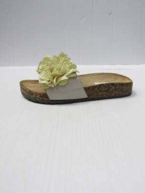 Klapki damskie na płaskim (36-41) 98-170 BEIGE