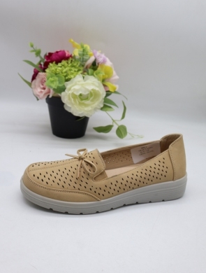 Półbuty damskie na płaskim (36-41) VR617 CAMEL