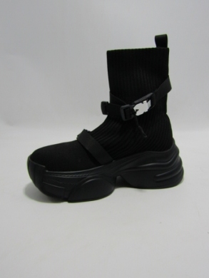 Botki damskie na płaskim (36-41) LG488 BLACK