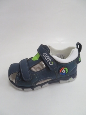 Sandały chłopięce (25-30) D958 NAVY/GREEN