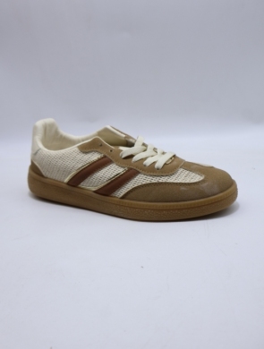 Buty sportowe damskie na płaskim (36-41) L525 KHAKI