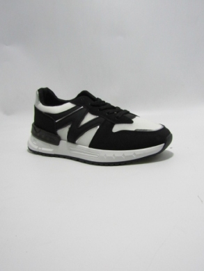 Buty sportowe damskie na płaskim (36-41) K1726 BLACK