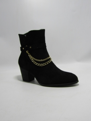Botki damskie na obcasie (36-41) V-708 BLACK