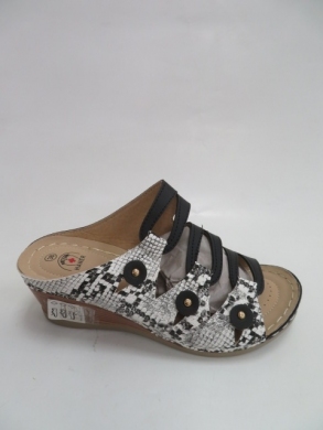 Klapki damskie na koturnie (36-41) HC2014 BLACK