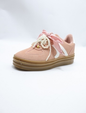Buty sportowe damskie na płaskim (36-41) C3033 PINK