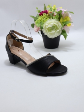 Sandały damskie na obcasie (36-41) 25-25 BLACK