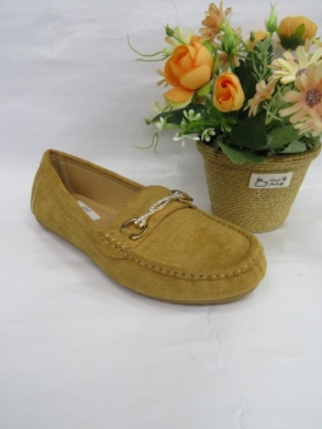 Mokasyny damskie na płaskim (36-41) N22-866 CAMEL