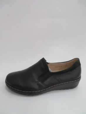 Półbuty damskie na płaskim (36-42) 8325-1 BLACK