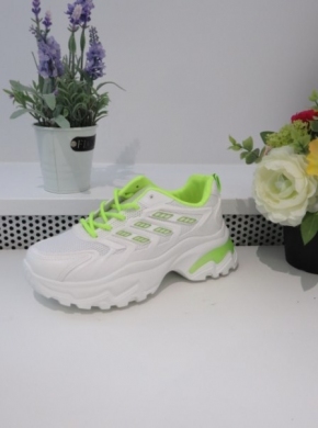Buty sportowe damskie na płaskim (36-41) 9265 GREEN