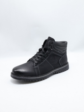 Botki męskie ocieplane (41-46) 9901-22 BLACK