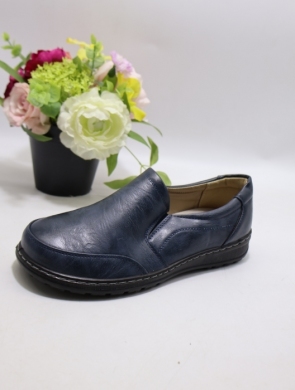 Półbuty damskie na płaskim (36-42) 22T96-7 NAVY