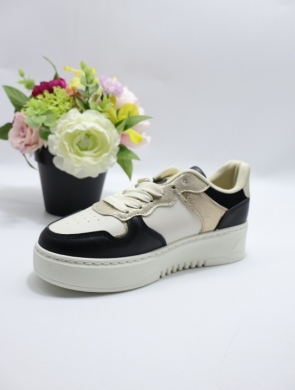 Buty sportowe damskie na płaskim (36-41) C3020 BLACK