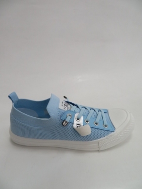 Trampki damskie na płaskim (36-41) PC05 LBLUE
