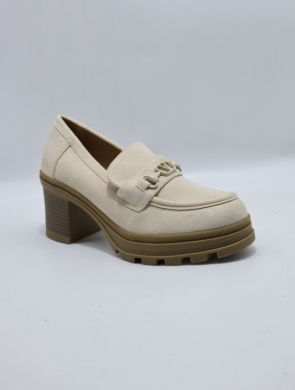 Półbuty damskie na obcasie (36-41) XYX-24220 BEIGE