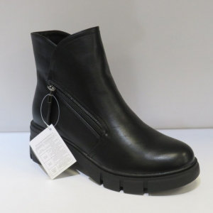 Botki damskie ocieplane na obcasie (36-41) ZS922-2
