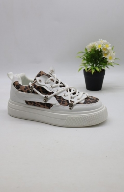 Buty sportowe damskie na płaskim (36-41) SL-A36 WHITE