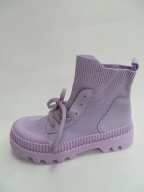 Botki damskie jesienne na koturnie (36-41) HY288 PURPLE