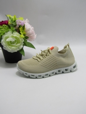 Buty sportowe damskie na płaskim (36-41) 341 BEIGE