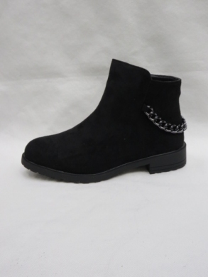 Botki damskie na płaskim (36-41) XT-02-3 BLACK